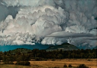"Storm Passing Jay" (1991). The Art Room