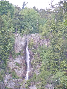 Waterfall in Keene, New York region of the Adirondack Park