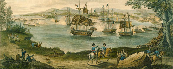 McDonough's Victory on Lake Champlain, September 11, 1814. (lcmm.org)